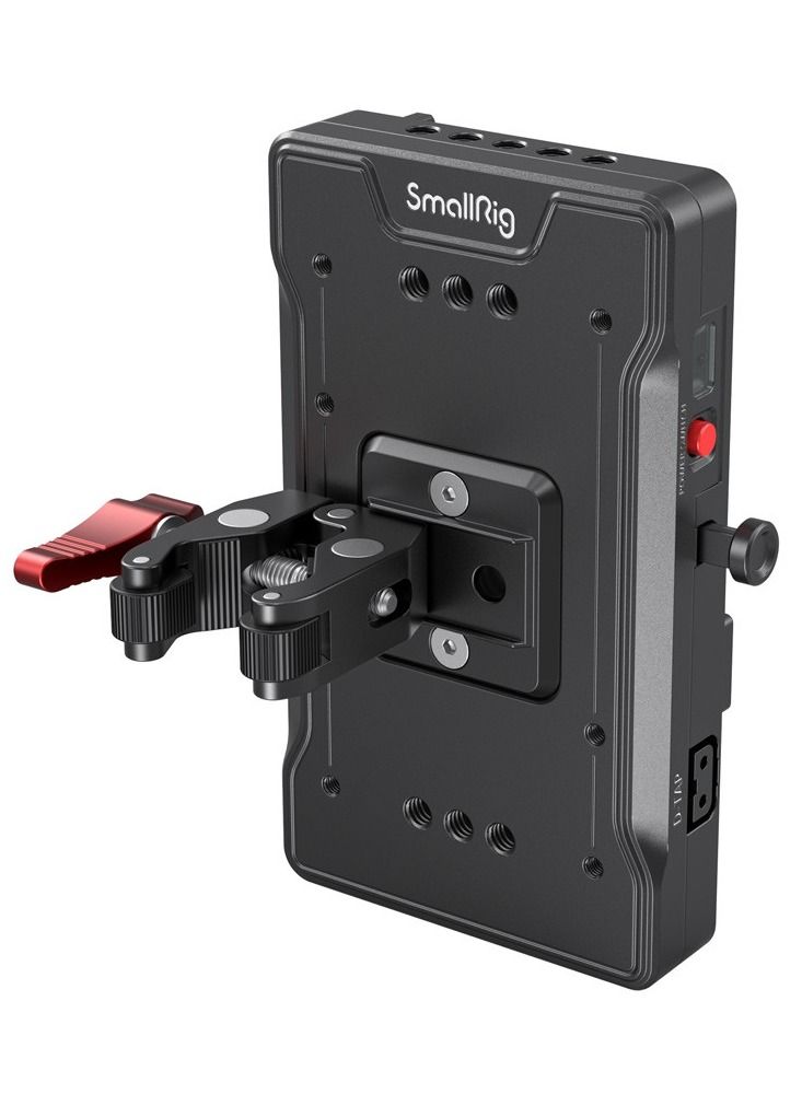 SmallRig 3202 V Mount Battery Adapter Plate with Crab-Shaped Clamp
