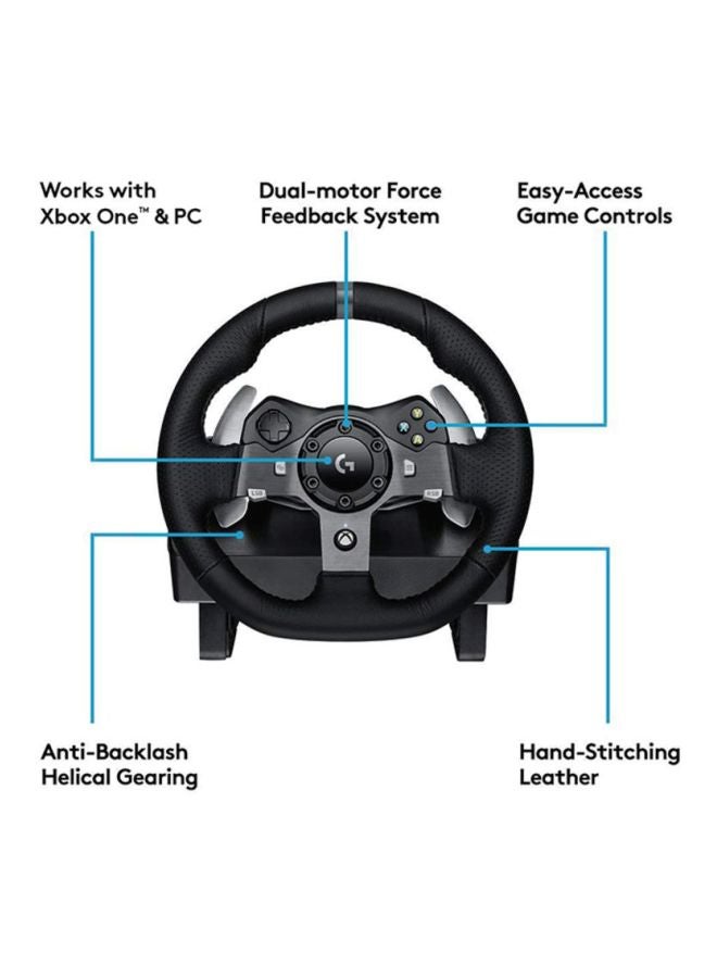 G920 Driving Force Racing Wireless Wheel For XBoxSeriesX/Xbox One/PC