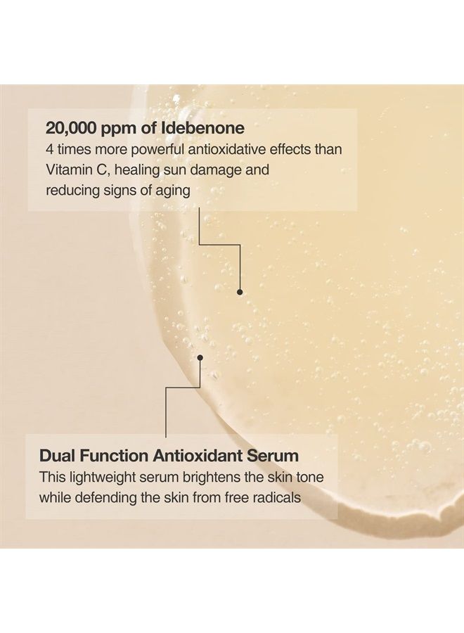 ReGenon Serum 50ml | Antioxidant and Brightening Skin Serum | 20,000ppm Idebenone & Amino Acid 17 Complex | Skin Brightening and Anti-Wrinkle Treatment