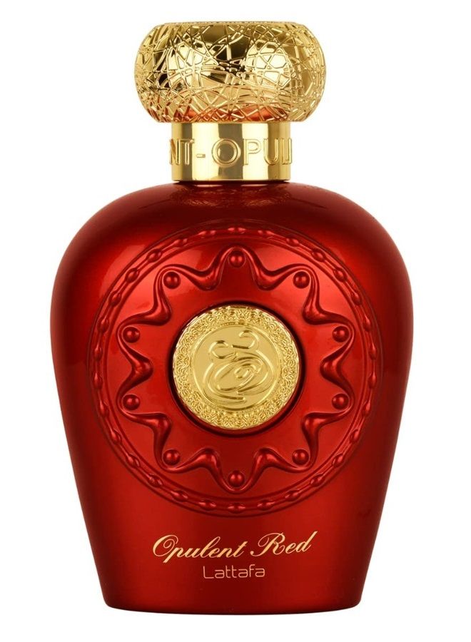 Opulent Red for Unisex Eau de Parfum Spray, 3.4 Ounce (137662)