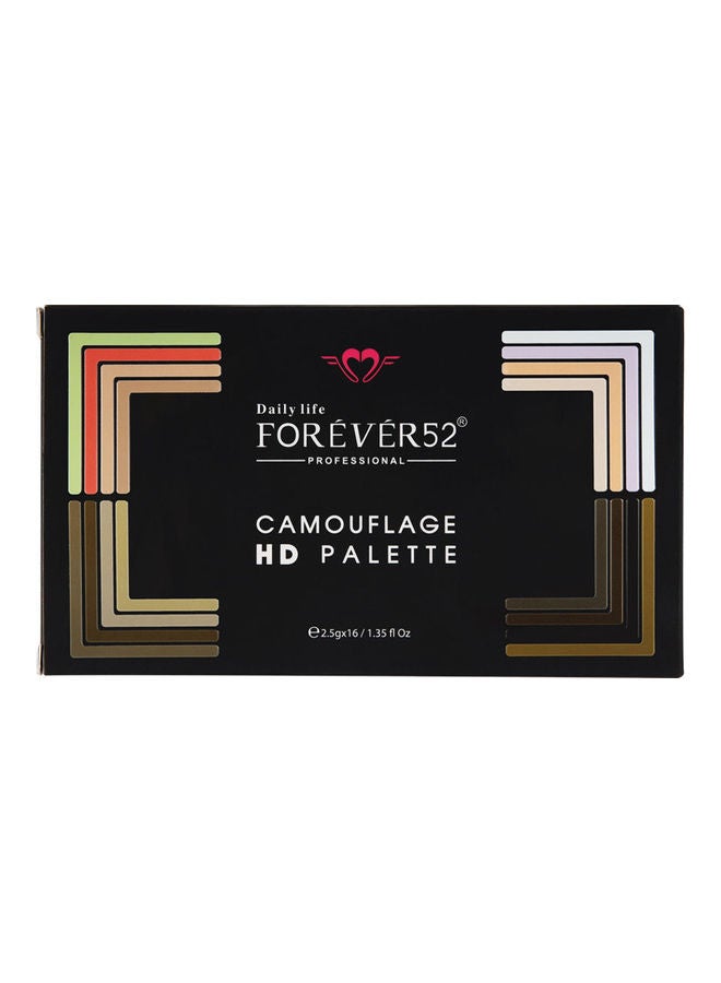 Camouflage HD Palette Multicolour