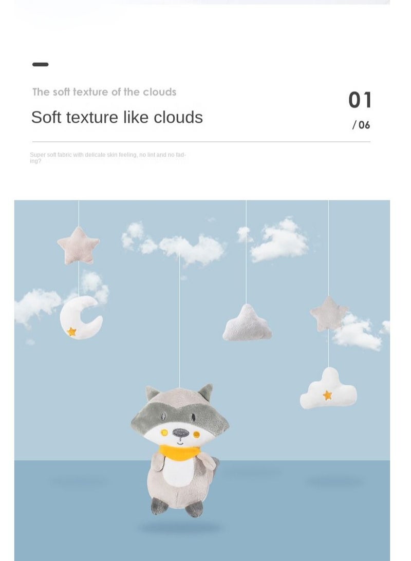 Baby's Musical Crib Mobile Toy with Lights and Music