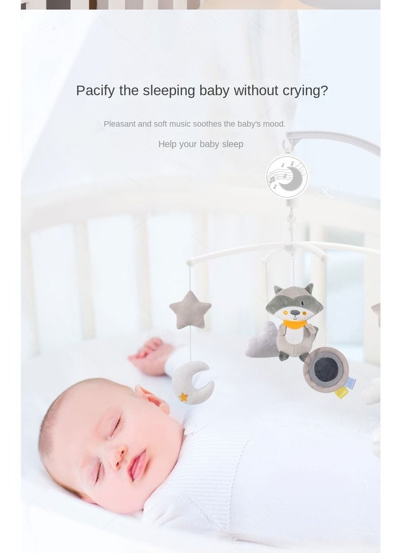 Baby's Musical Crib Mobile Toy with Lights and Music