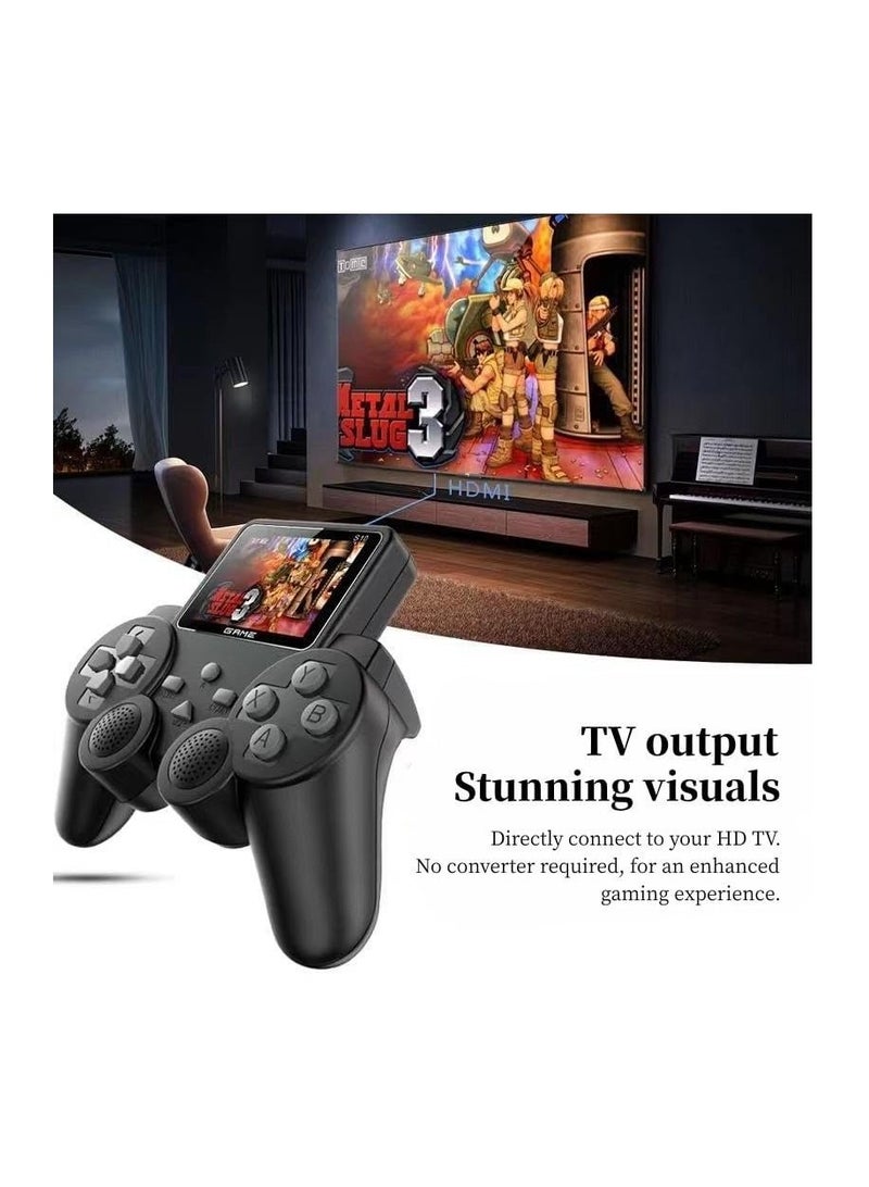 Classic S10 Game Stick With Super HD display Game Console with Gamepads Dual Players Built in 520 Classic Games