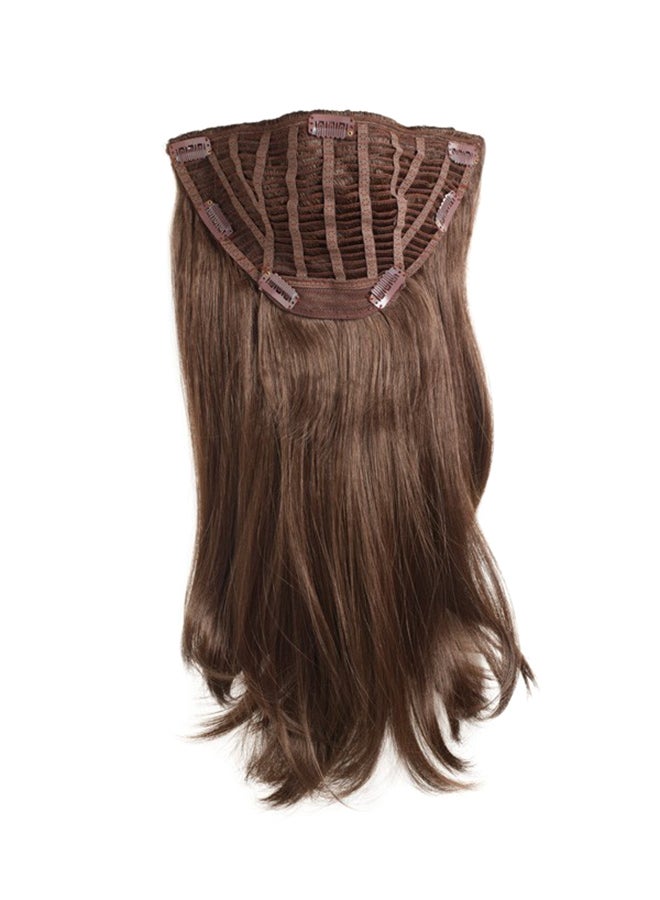 Instant Length Clip In Cappuccino Brown