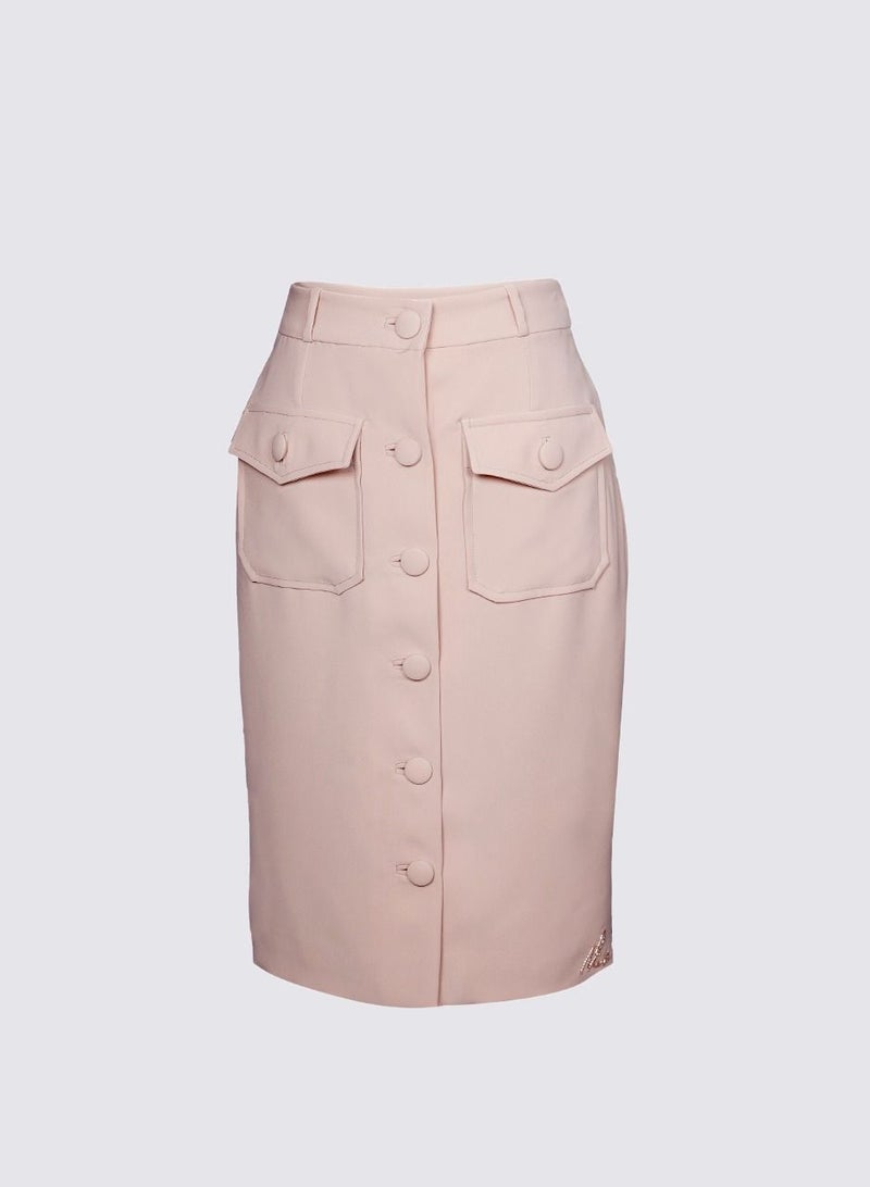 Front Placket Skirt