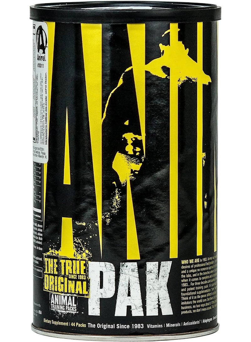 Universal Nutrition Animal Pak Dietary Supplement - 44 Packs