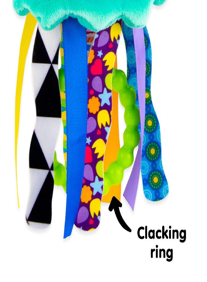 Lamaze Sprinkles The Jellyfish Clip On Baby Toys, Multi