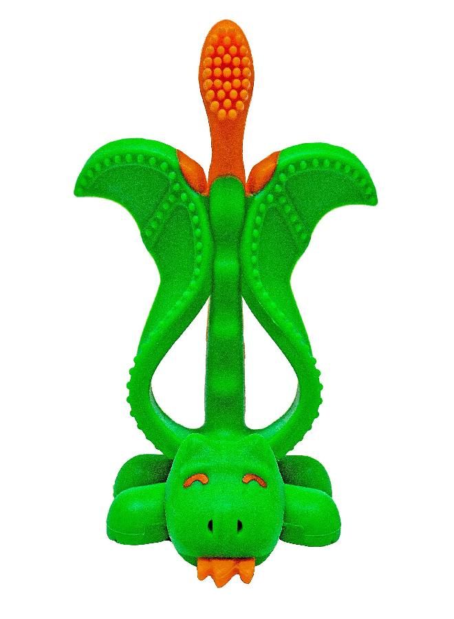 Baby Banana - Mystical Dragon Toothbrush, Training Teether Tooth Brush for Infant, Baby, and Toddler
