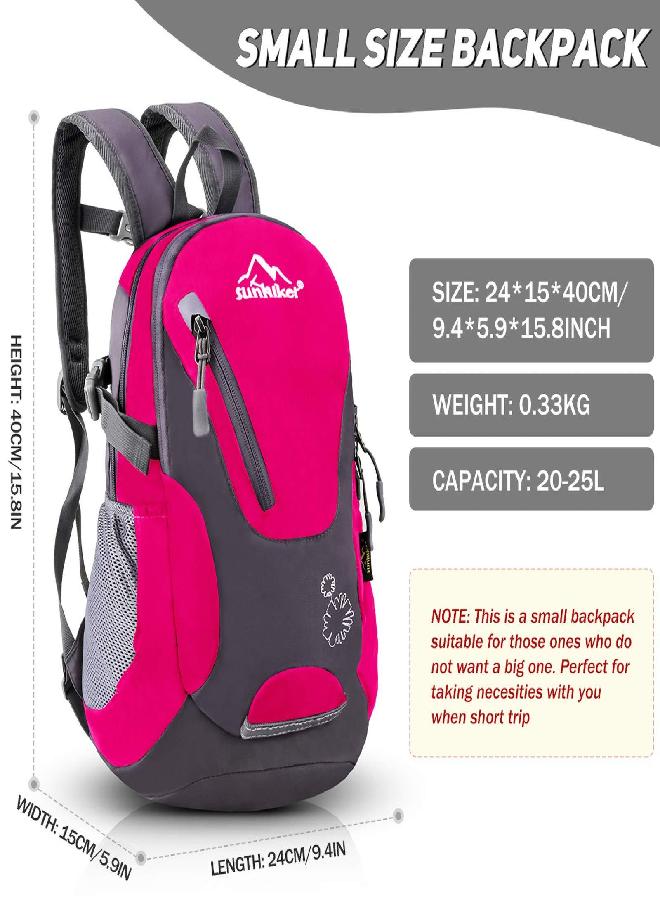 Small Cycling Hiking Backpack Water Resistant Travel Backpack Lightweight Daypack M0714