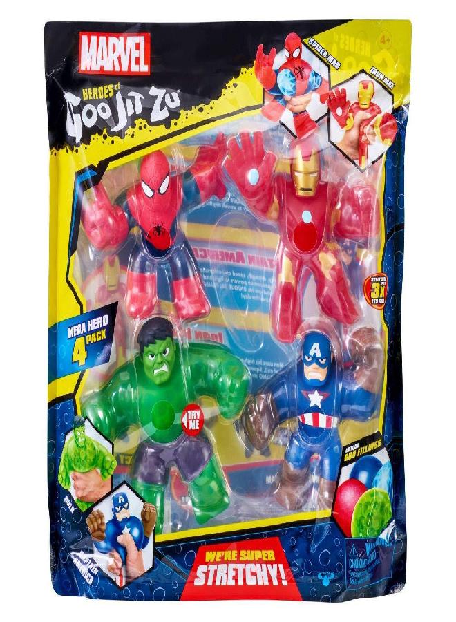Goo Jit Zu 37260 Marvel 4 Pack