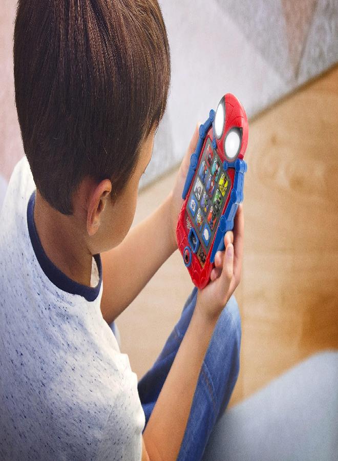 eKids Spidey and His Amazing Friends Toy Phone, Toddler Toys with Built-in Preschool Learning Games, Educational Toys for Toddler Activities and Pretend Play, for Fans of Spiderman Toys and Gifts