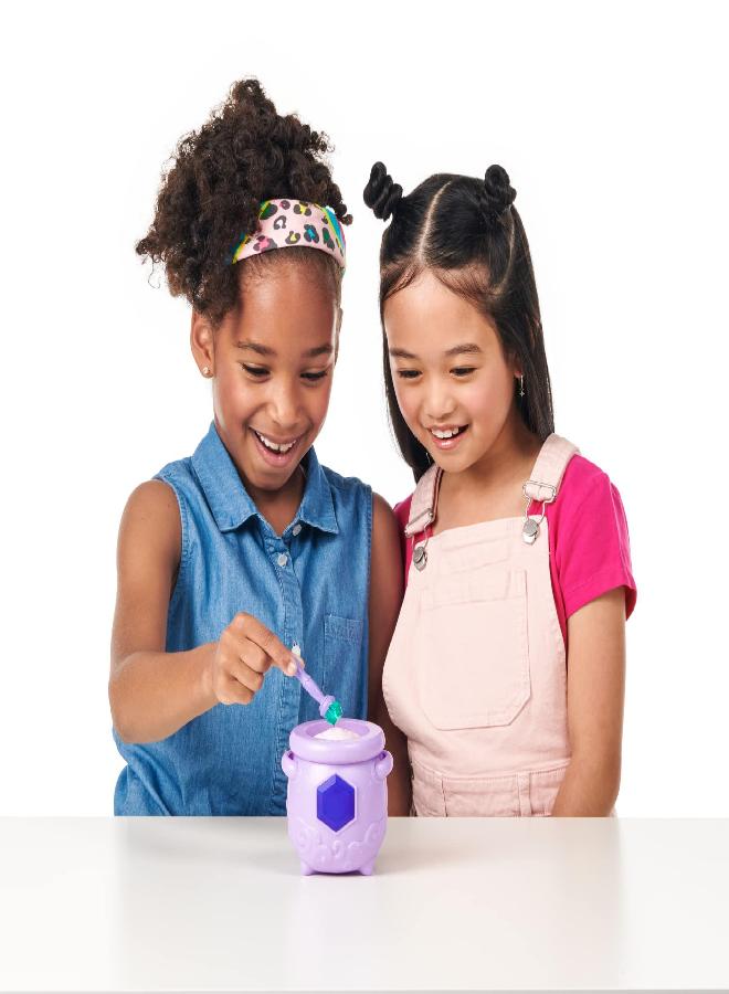 Magic Mixies Mixlings Tap & Reveal Cauldron 2 Pack, Magic Wand Reveals Magic Power and Surprise Reveal on Cauldron, for Kids Aged 5 and Up (Styles May Vary), Multicolor