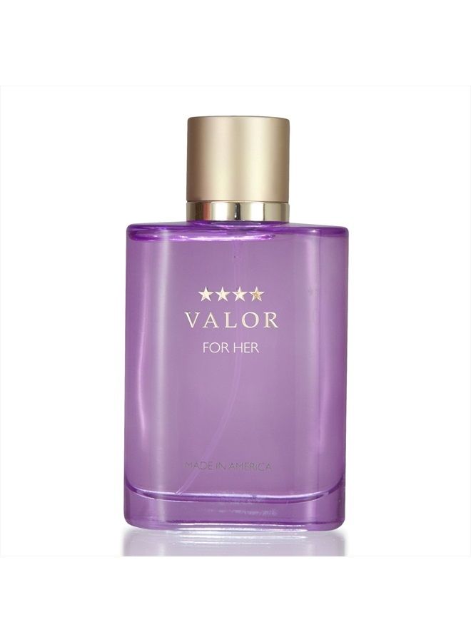 Valor by Dana 3.4 oz Eau De Toilette Spray for Women