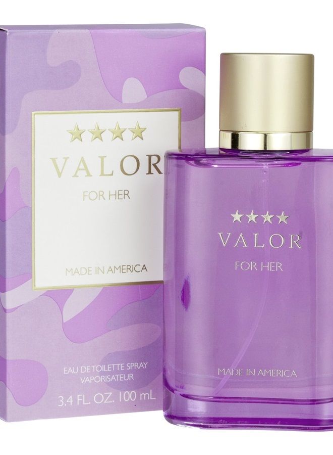 Valor by Dana 3.4 oz Eau De Toilette Spray for Women