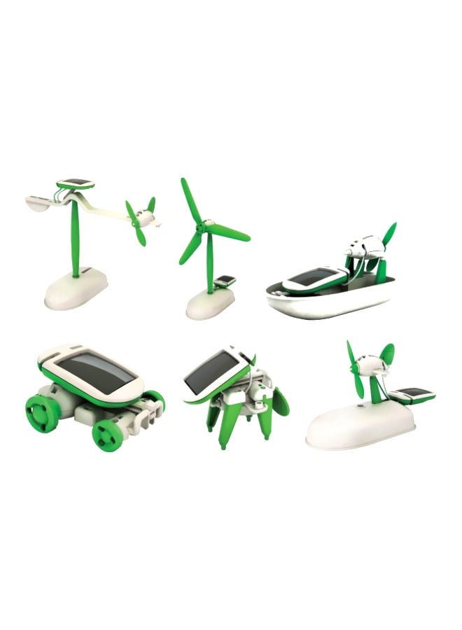 6-In-1 DIY Solar Power Robotic Model Toy Set