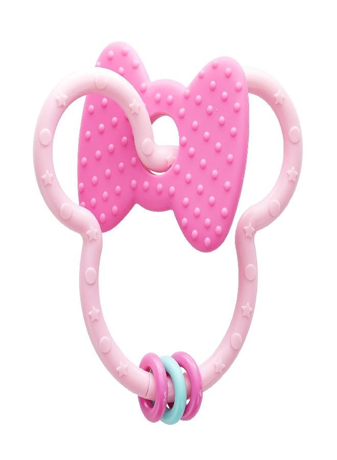 Disney Baby Minnie Mouse Teething Ring Toy