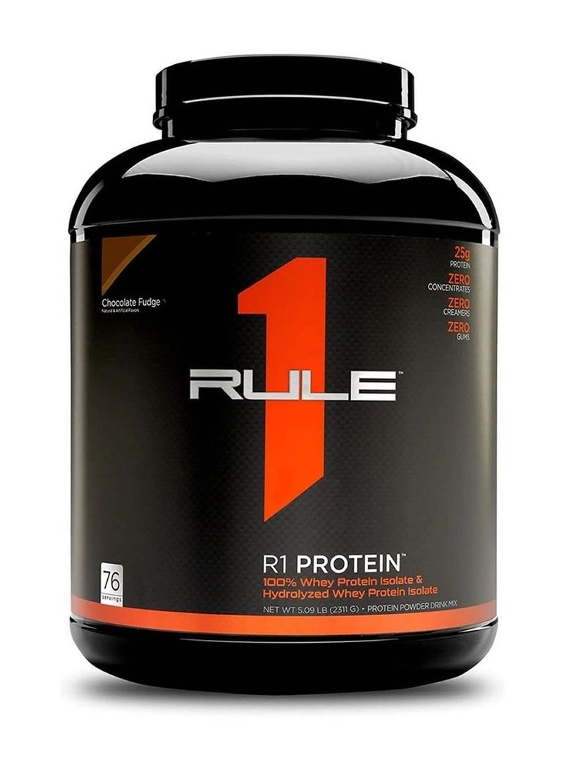 Rule1 R1 Protein, Chocolate Fudge, 5 LB