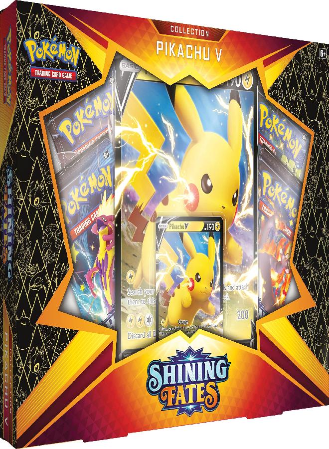 Pokemon TCG: Shining Fates Collection Pikachu V Box