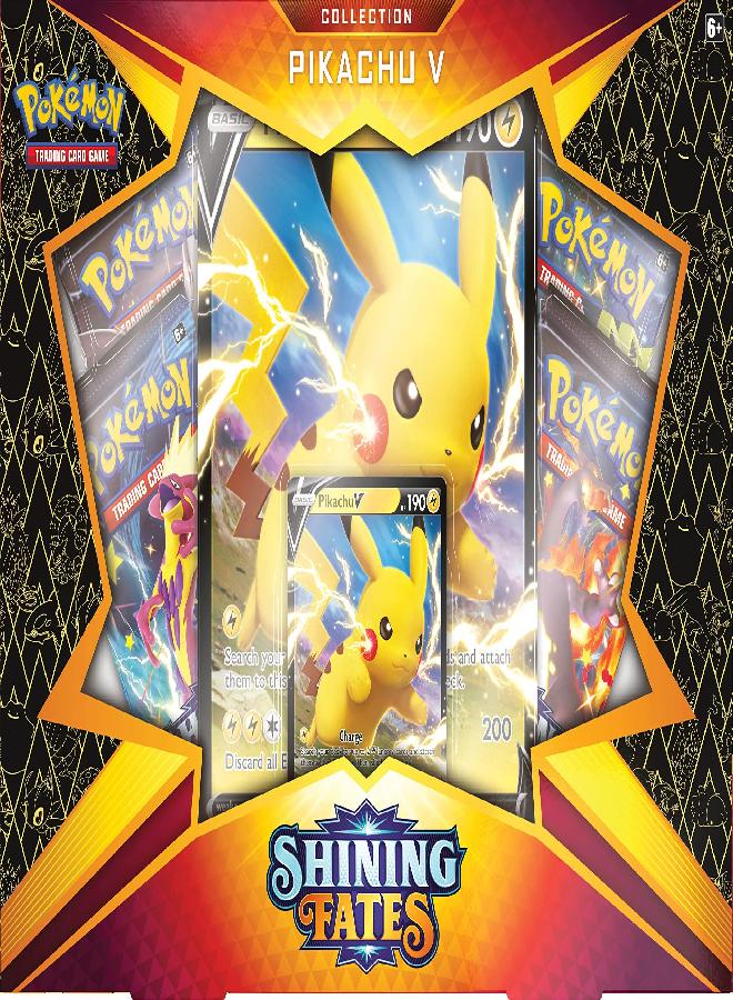 Pokemon TCG: Shining Fates Collection Pikachu V Box