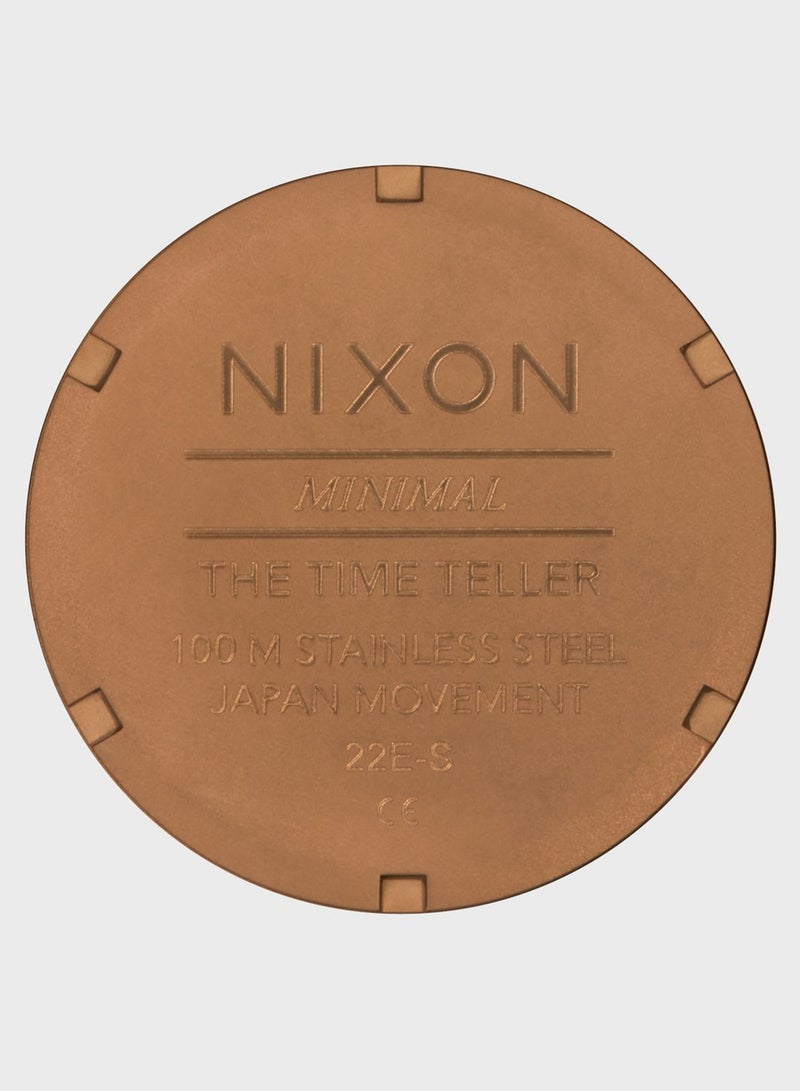 Time Teller Analog Watch