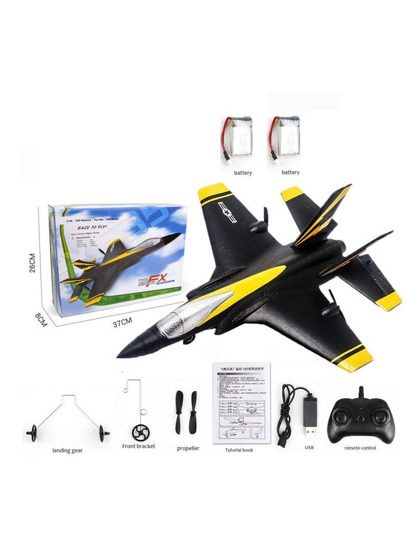 RC Remote Radio Control Drones Airplanes  Black two Battery Toy Kids Gift