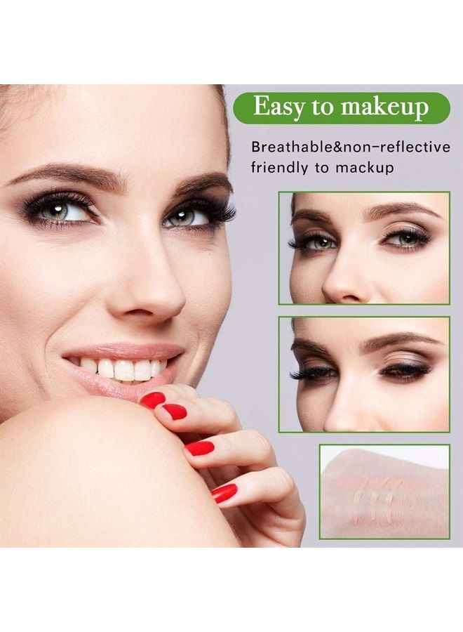 800Pcs Natural Invisible Single Side Eyelid Tape Stickers Medical-use Fiber Eyelid Lift Strip, Instant Eye Lift Without Surgery, Perfect for Uneven Mono-Eyelids, Slim