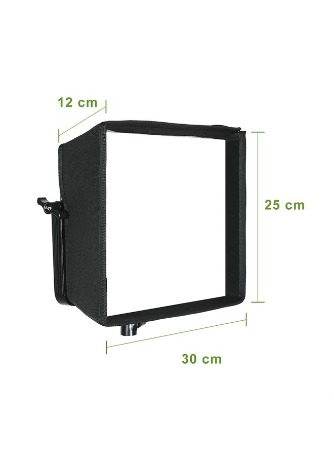 GVM Foldable Softbox Diffuser with Grid Beehive for RGB 680RS, 880RS Series Video Light, Suitable for Studio Lighting, Portrait Photography, Lighting, Led Panel, Gaming, Led Panel, 1 Pack,