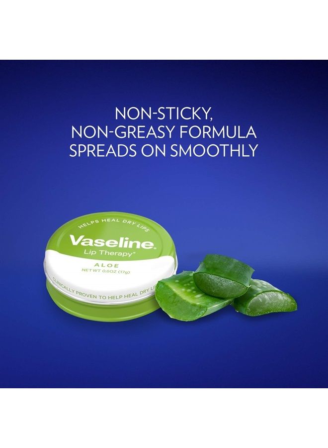 Lip Therapy | Vaseline Lip Balm | Lip Moisturizer for Very Dry Lips | Aloe | 20g