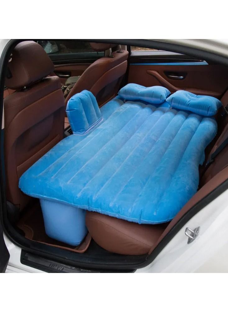 Car tourist mattress inflatable bed with pillow camping mat self-driving ride sleeping mat picnic beach air mattress sleeping pad