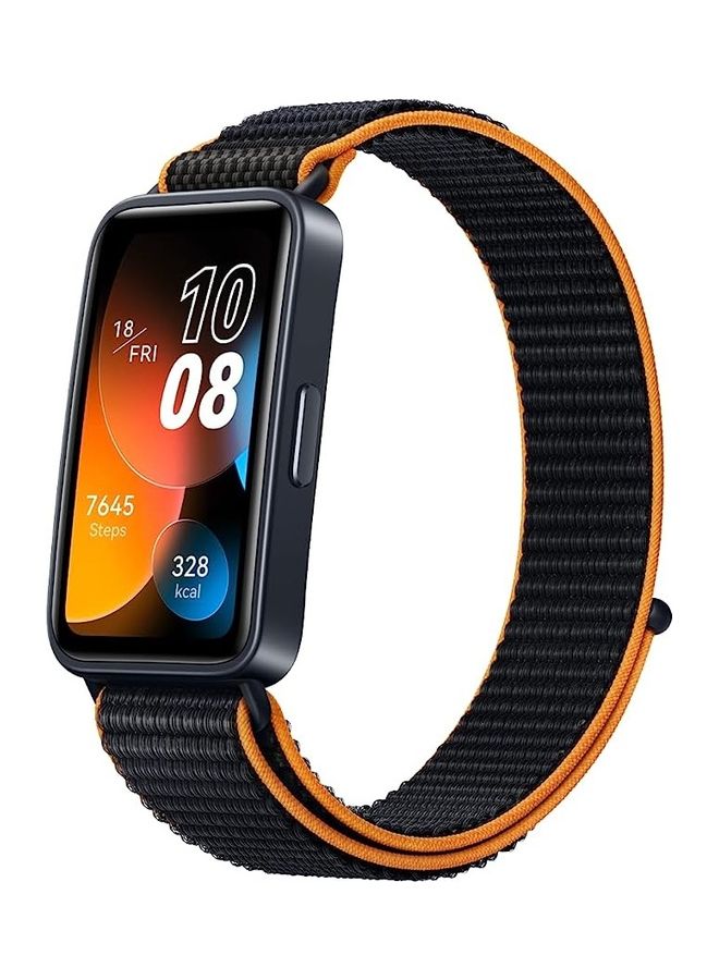 Band 8 Smart Watch, Ultra-thin Design, Scientific Sleeping Tracking, 2-week battery life Vibrant orange
