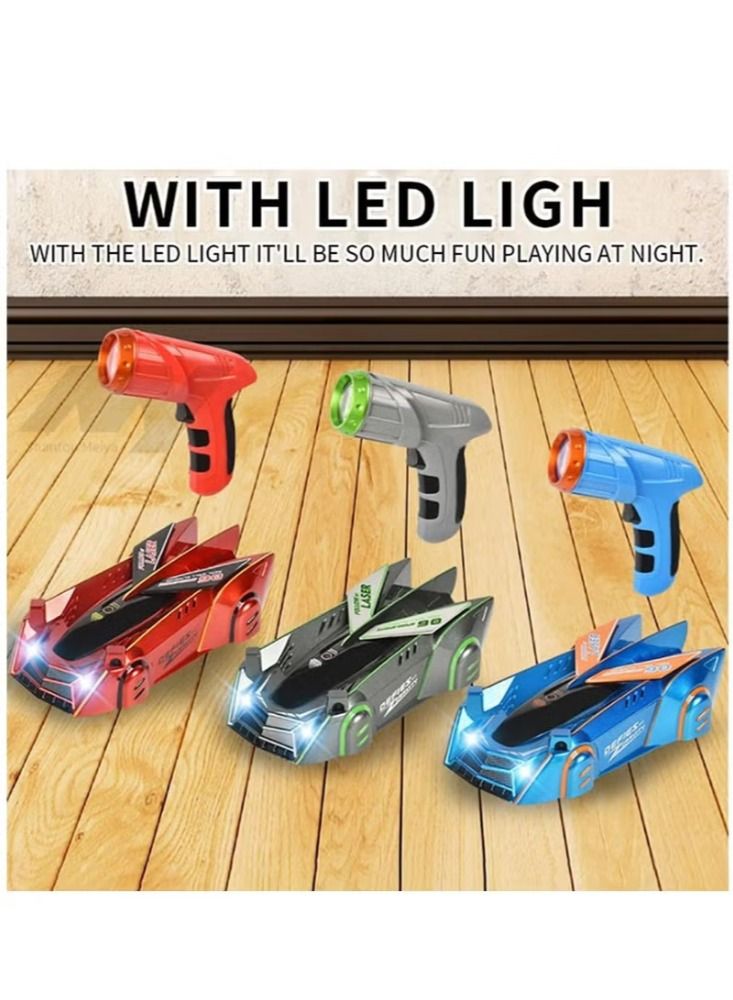 Kids RC Car Toy Air Hogs Zero Gravity Follow by Laser Racer Wall Climbing Car Remote Control Accessories Wall Climbing Race Car