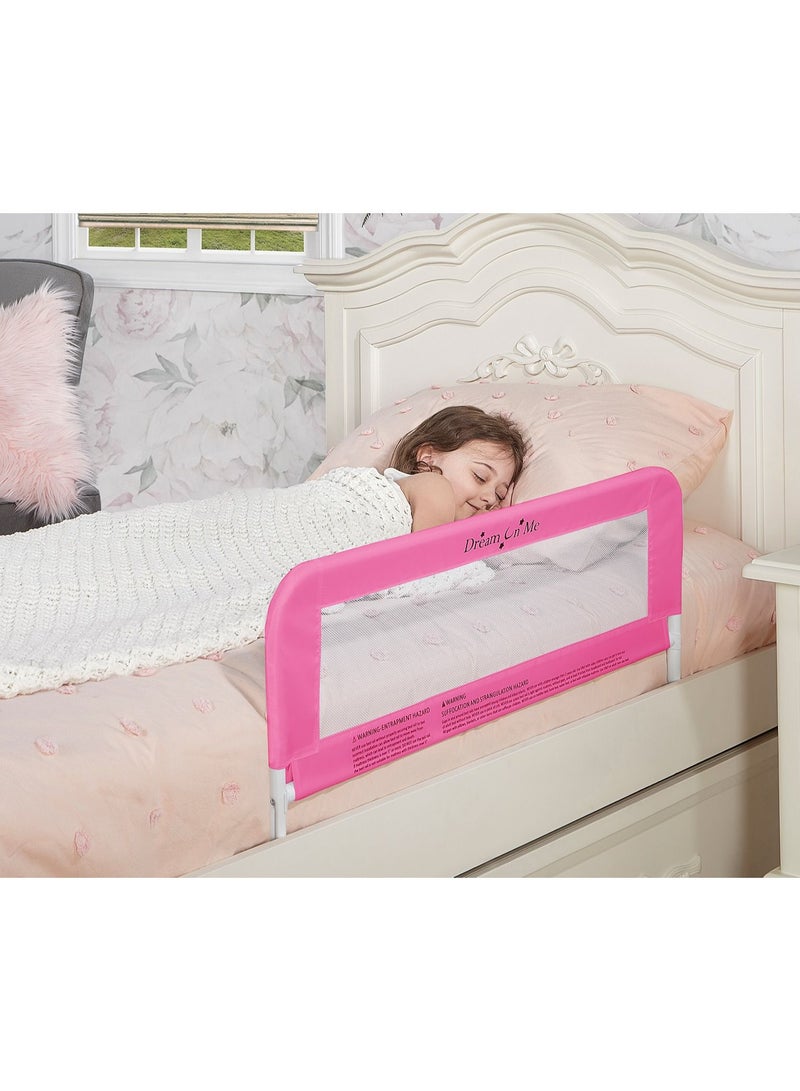 Breathable Mesh  Safety Bed Rail-Pink