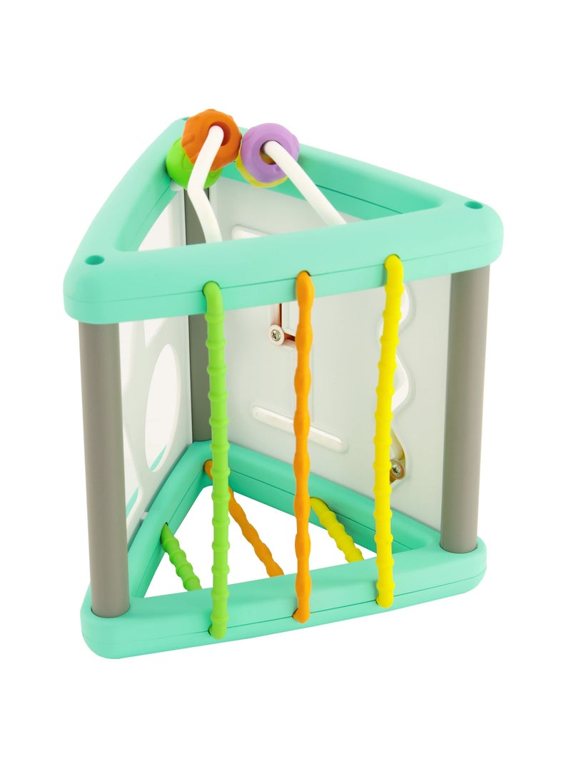 Activity Triangle And Shape Sorter Suitable for 3 Months And Above