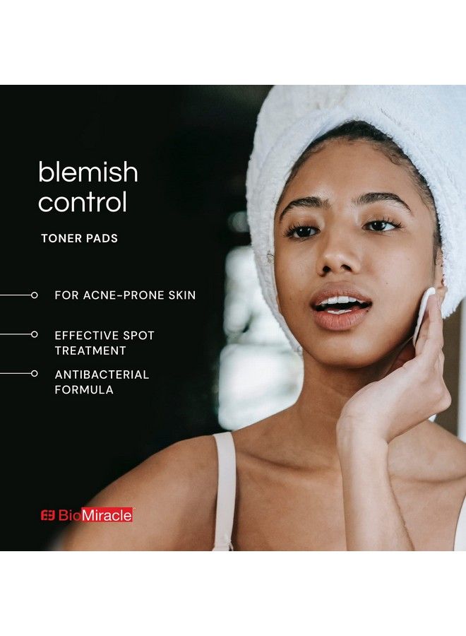 Blemish Control Toner Pads Spot Treatment For Blemishes Mild Exfoliation Soothing (90 Pads)