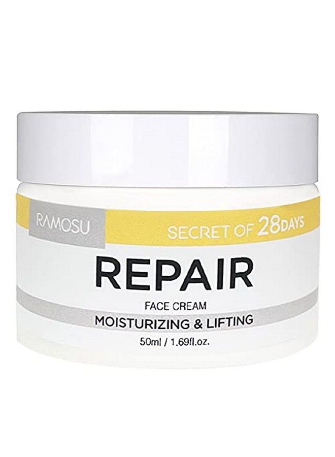 ] 28 Days Repair Face Cream ; Moisturizing And Lifting 1.69 Fl Oz
