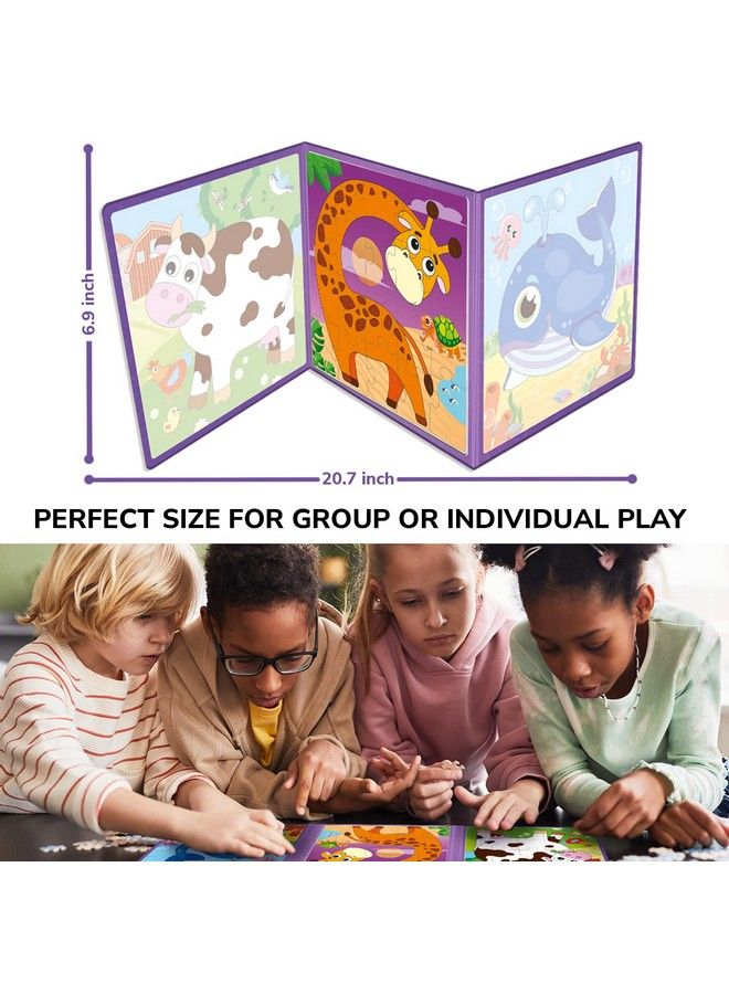 Magnetic Puzzles For Kids Ages 13 20 Pieces Travel Toddler Puzzles For 24 Year Olds By Quokka Animal Car Activities Toy For Boys And Girls 48 Yo Learning Magnet For Road Trip
