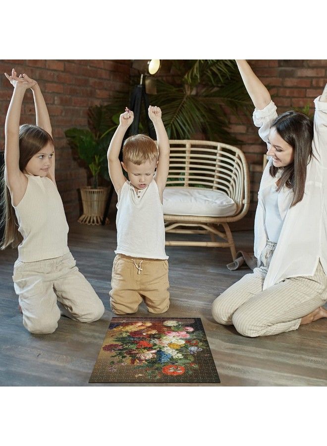 1000 Piece Puzzles For Adults Vase Flower Grapes Peaches Jigsaw Puzzle 1000 Pieces Jan Frans Van Dael Officially Licensed High Resolution No Dust Classic Artistic Puzzle