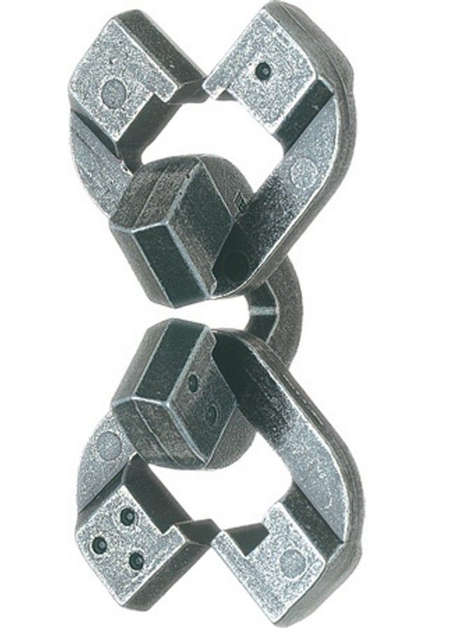 Chain Hanayama Cast Metal Brain Teaser Puzzle (Level 6) Puzzles For Kids & Adults Ages 12 & Up