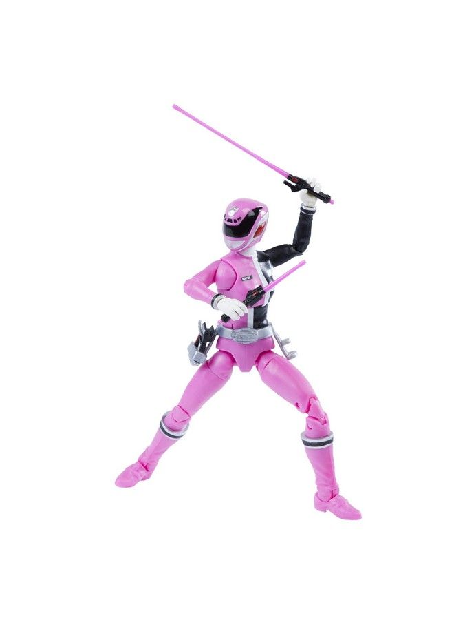 Lightning Collection S.P.D. Pink Ranger 6Inch Premium Collectible Action Figure Toy With Accessories