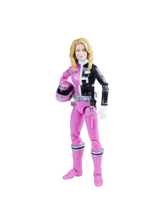 Lightning Collection S.P.D. Pink Ranger 6Inch Premium Collectible Action Figure Toy With Accessories