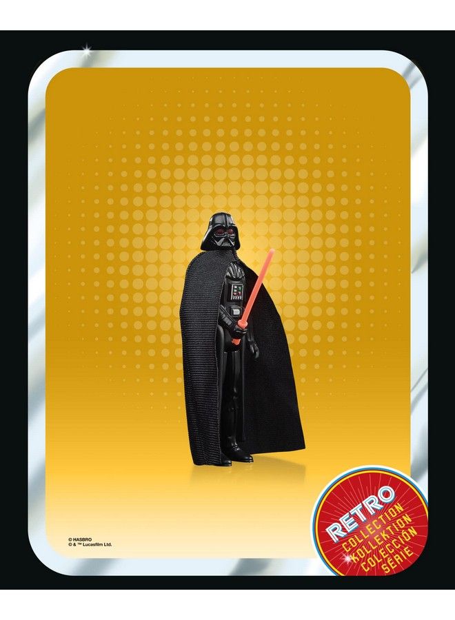 Retro Collection Darth Vader (The Dark Times) Toy 3.75Inchscale Obiwan Kenobi Figure Toys For Kids Ages 4 And Up Multicolored F5771
