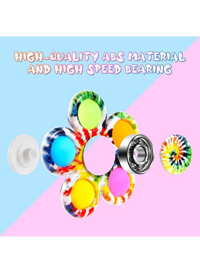 Fidget Spinners Pop 2 Pack Kids Fidget Toys Bulk Goodie Bag Stuffers Kids Party Favors Adhd Autism Sensory Toys Toddler Classroom Prizes