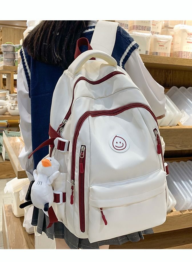 Large Capacity School Backpack Multifunction Casual Water Resistant Double Shoulder School Bag Computer Backpack Business Durable Laptops Travel Backpacks
