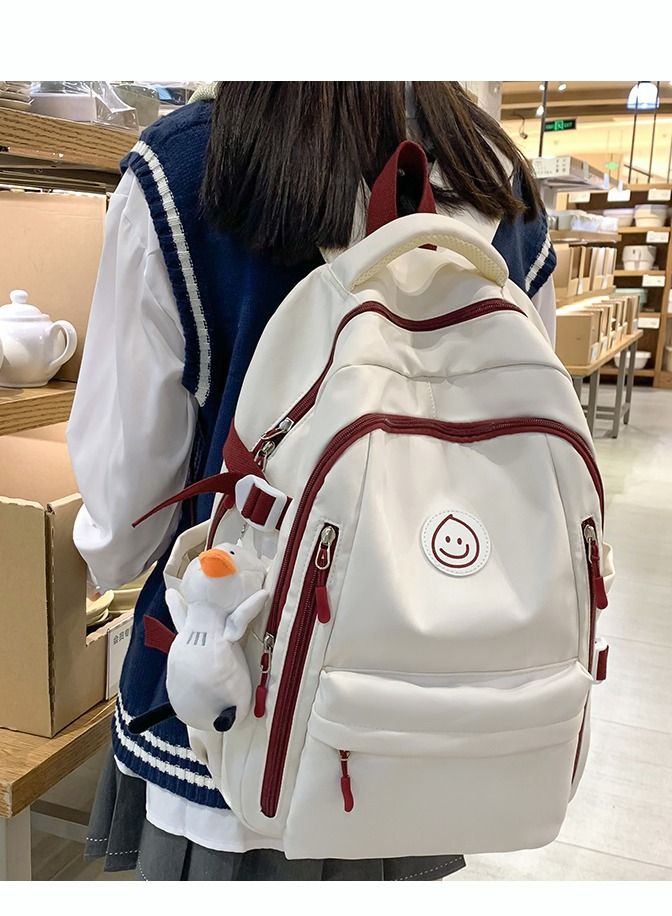 Large Capacity School Backpack Multifunction Casual Water Resistant Double Shoulder School Bag Computer Backpack Business Durable Laptops Travel Backpacks