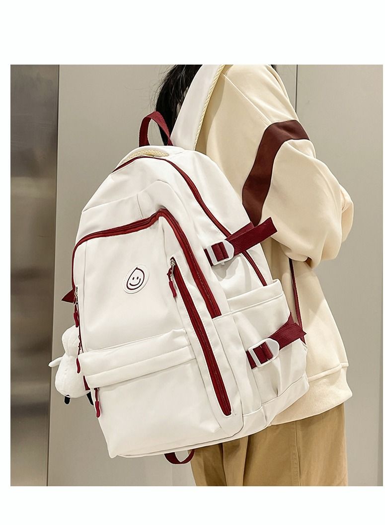 Large Capacity School Backpack Multifunction Casual Water Resistant Double Shoulder School Bag Computer Backpack Business Durable Laptops Travel Backpacks