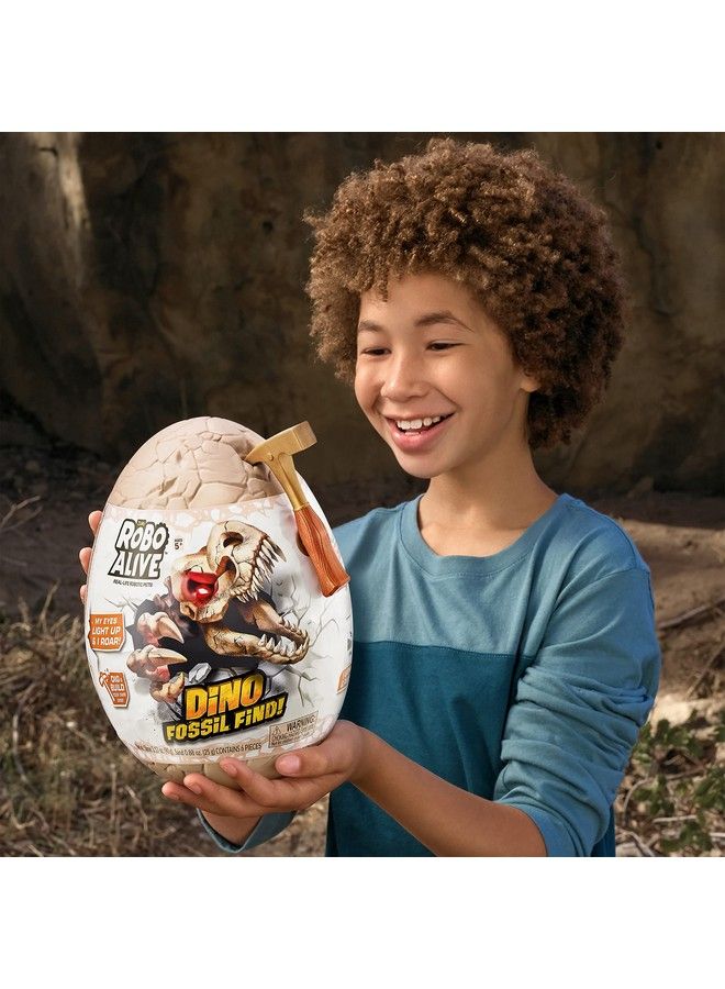 Dino Fossil Find Triceratops By Zuru Excavate Dinosaur Fossils Digging Kit Collectible Toy With Slime Multicolor