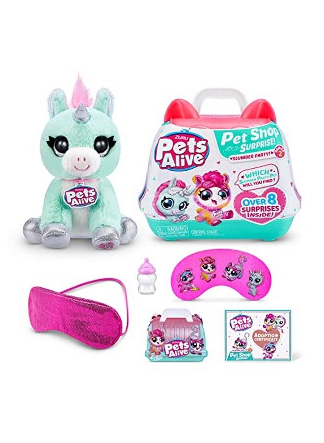Pet Shop Surprise Unicorn Toys By Zuru Interactive With Electronic Peak & Repeatanimal Playset Unicorn Gifts For Girls And Kids (Series 2)