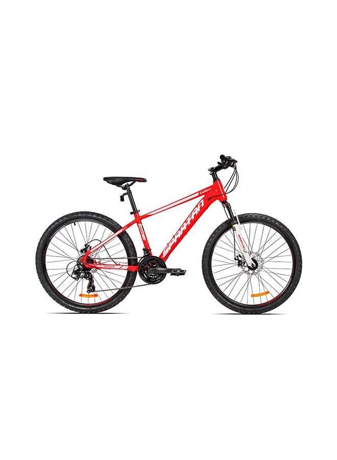 Calibre Hardtail Bicycle (MTB Bike) - Flame Red 26inch