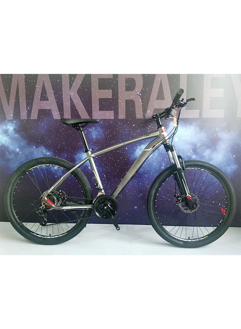 Aluminum Alloy Mountain Bike 26 Inch frame 21 Speed Shimano Drive train Gear System Disc Brakes
